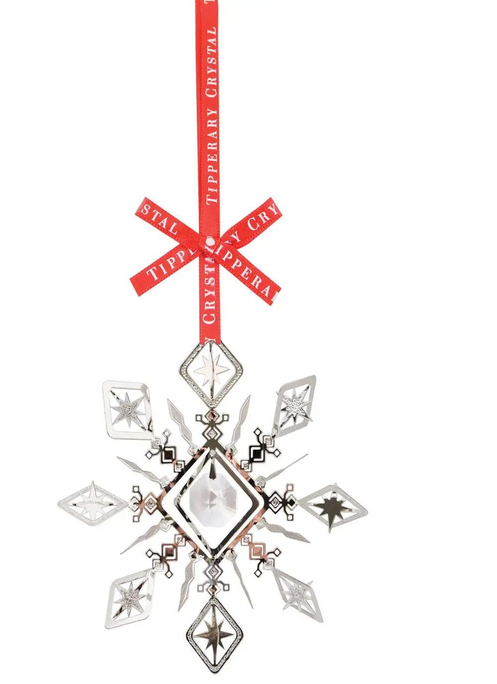 Diamond Silver Ornament