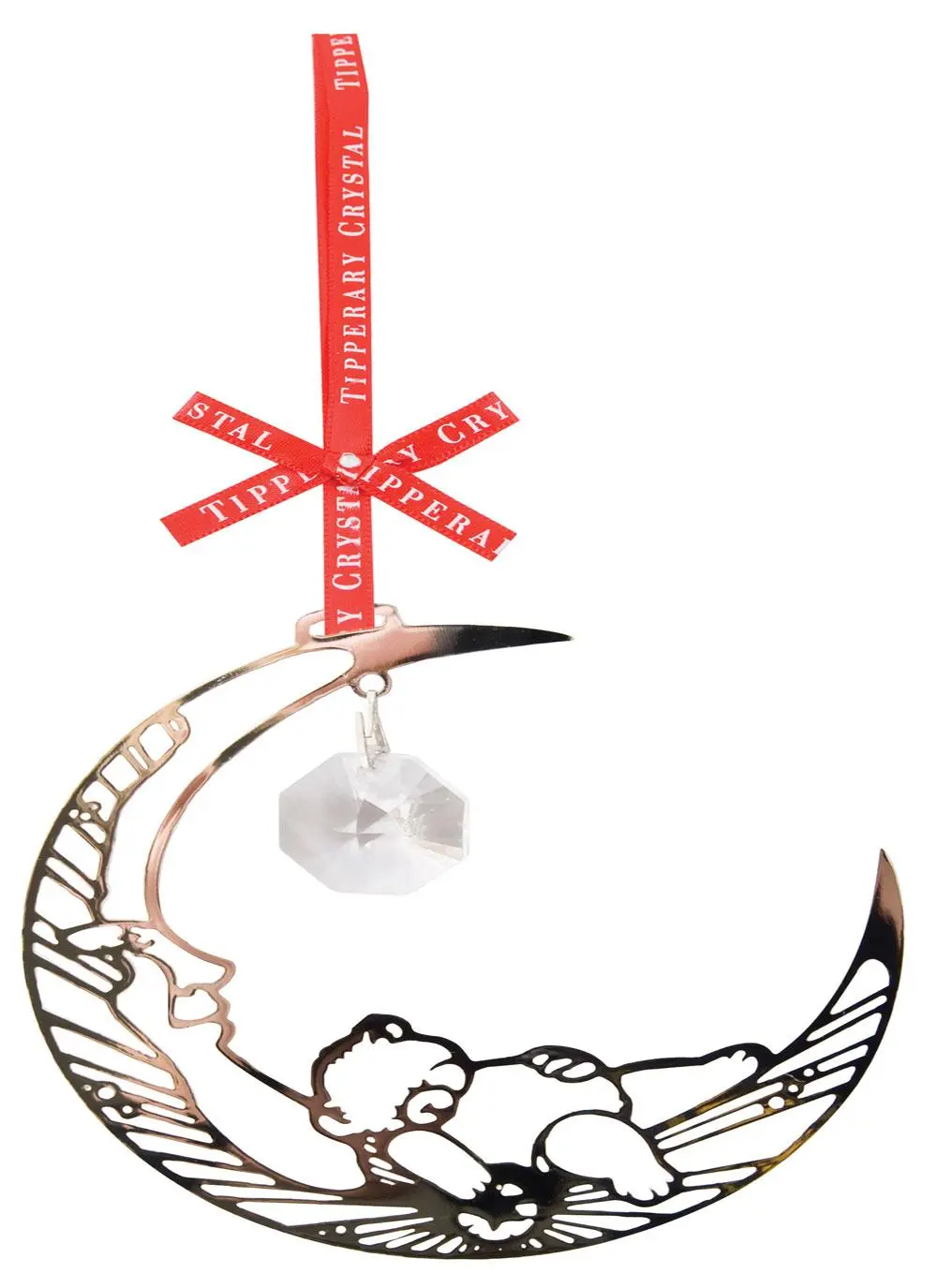 Moon Silver Ornament
