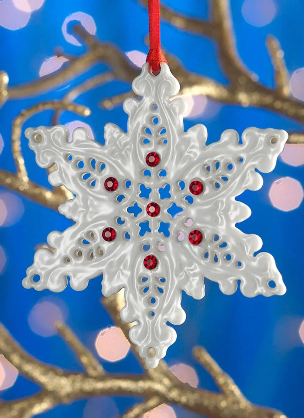 Snowflake Hanging Ornament