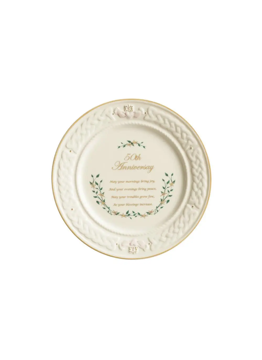 50th Anniversary Ornamental Plate