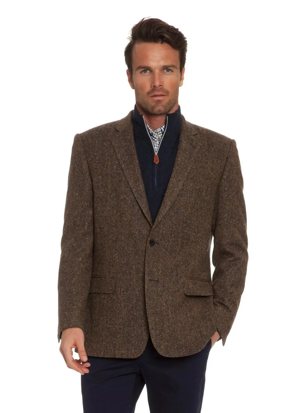 Hand Woven Tweed Jacket Regular