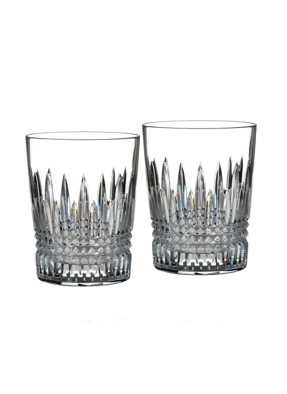 Waterford Crystal Lismore Diamond Tumbler Pair 