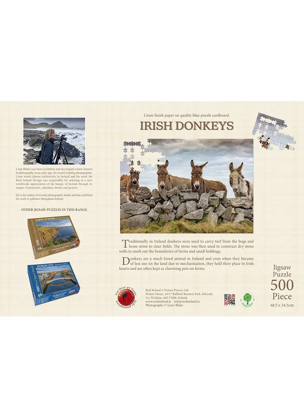  Irish Donkeys Jigsaw Puzzle
