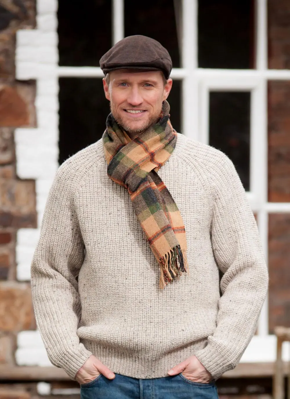 Men's Lambswool Scarf