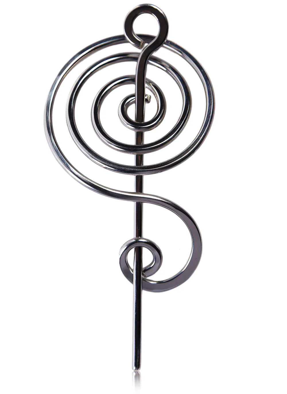 Spiral of Life Shawl & Hair Pin