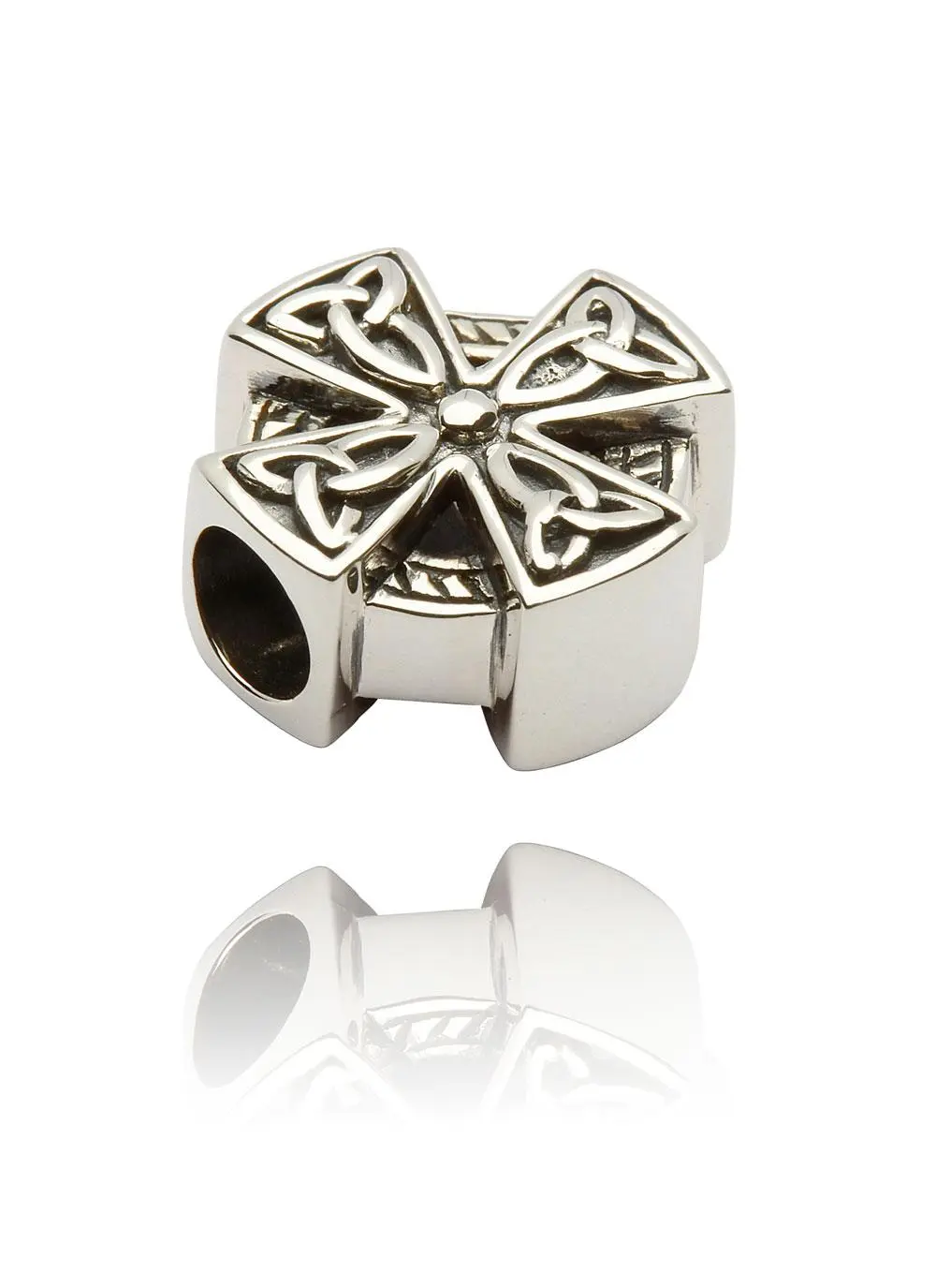 Sterling Silver Celtic Cross Bead