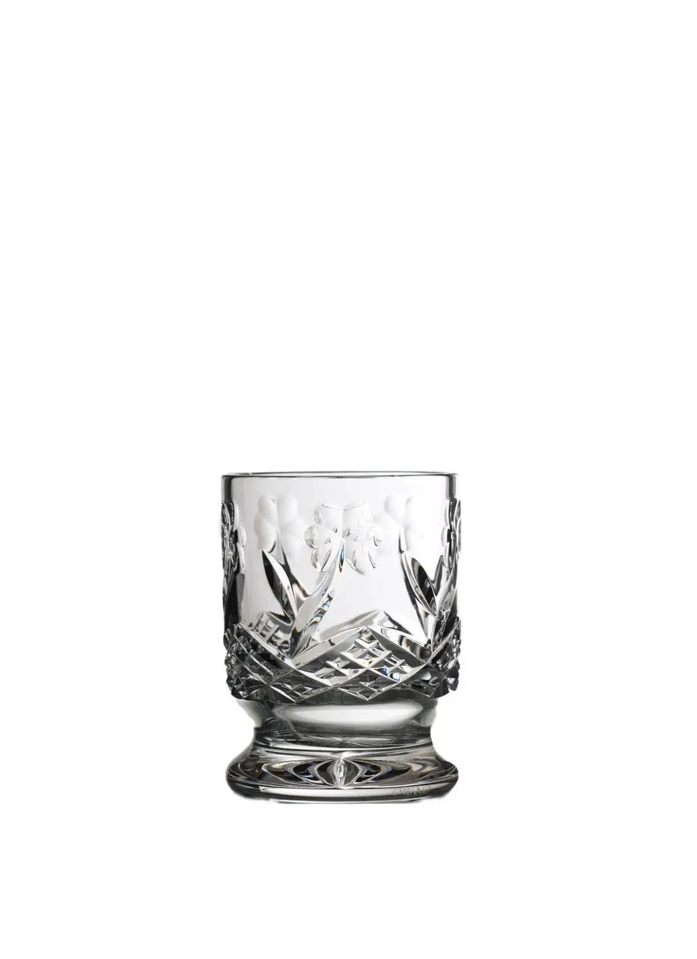 Emerald Crystal Shamrock 4'' Votive