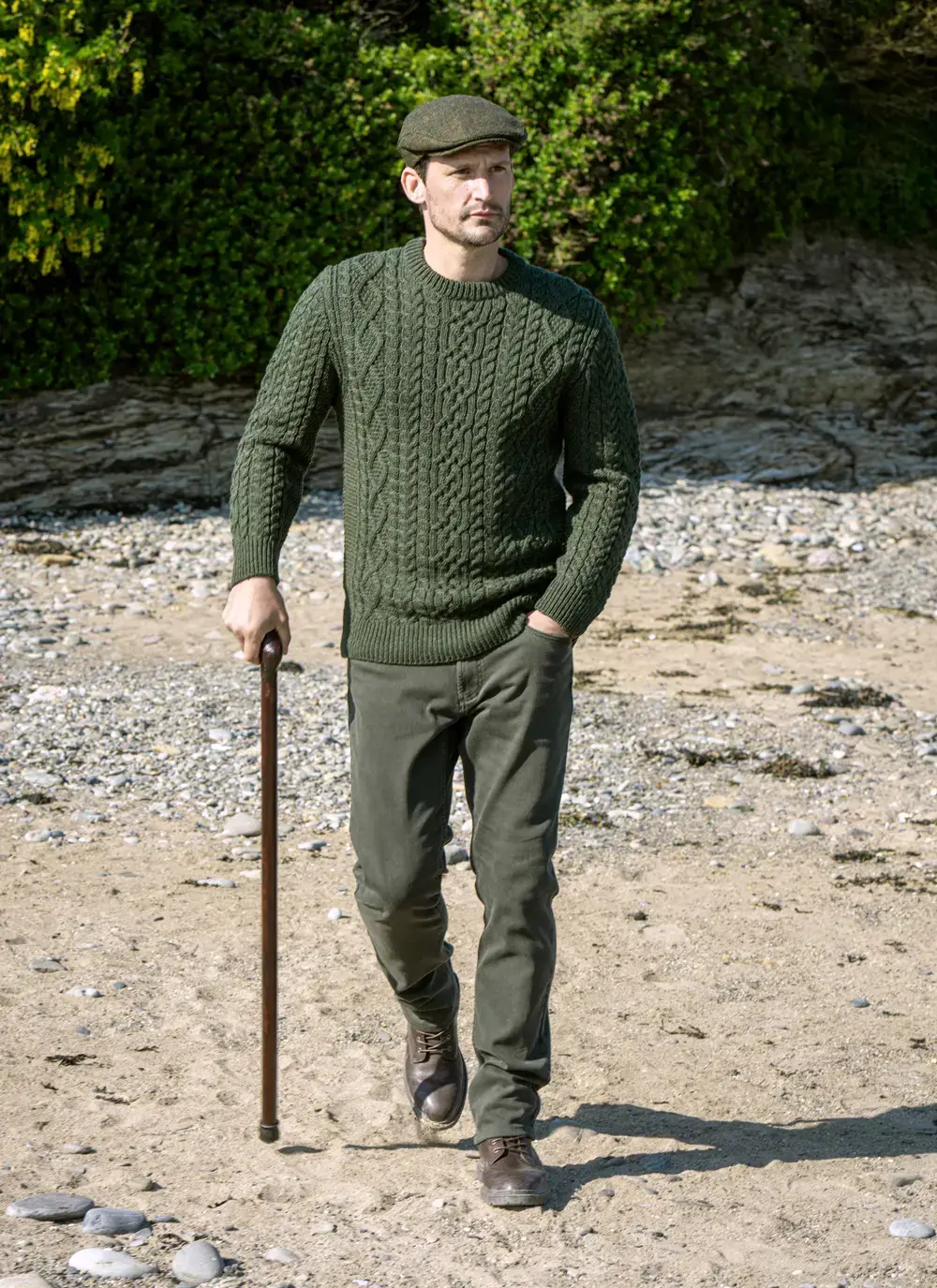 Irish Blackthorn Walking Stick