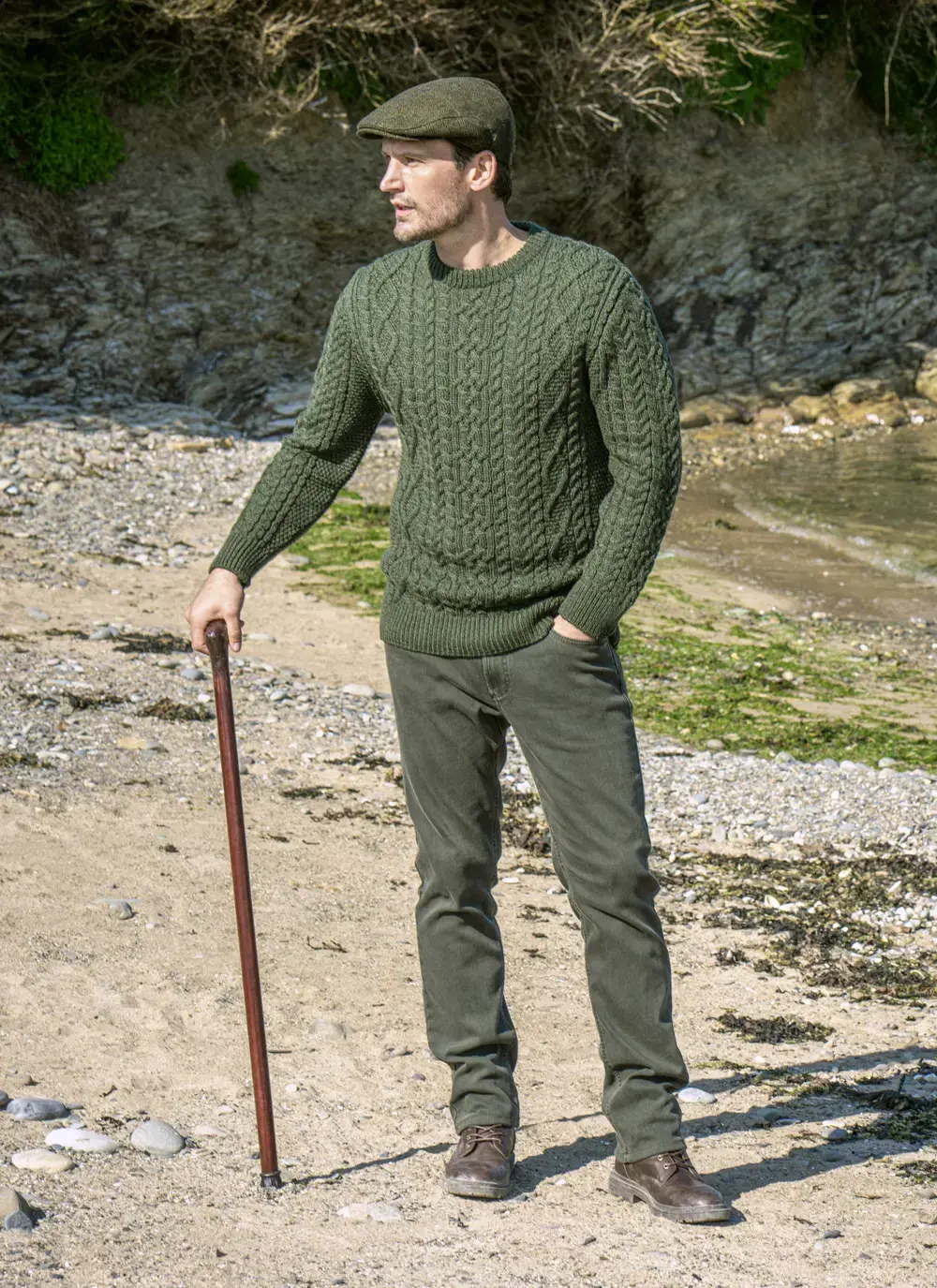 Irish Blackthorn Walking Stick