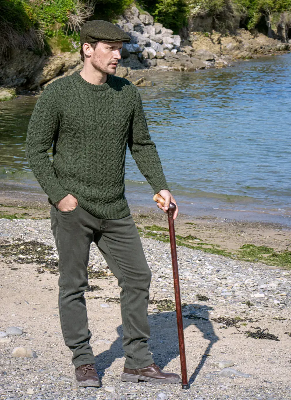 Irish Blackthorn Walking Stick