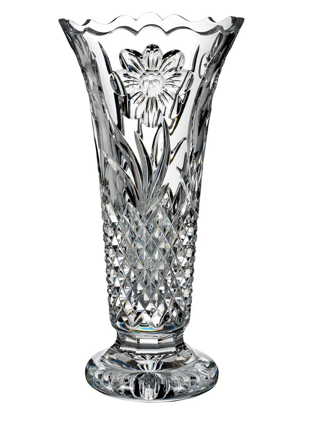 Waterford Crystal Magnolia 12'' Vase