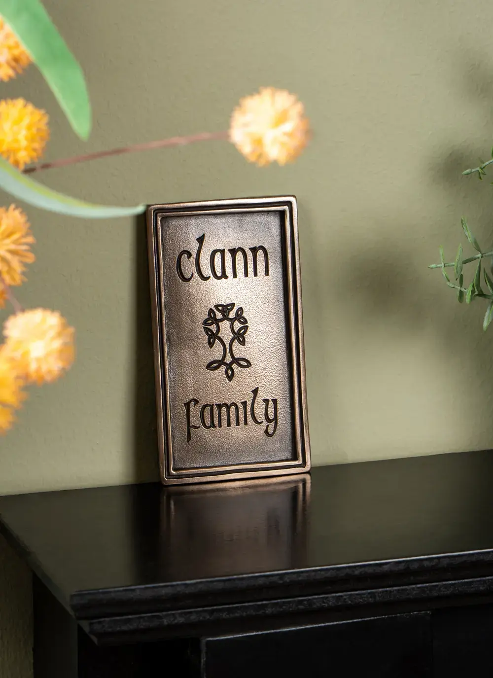 Clann - Family Bronze Plaque