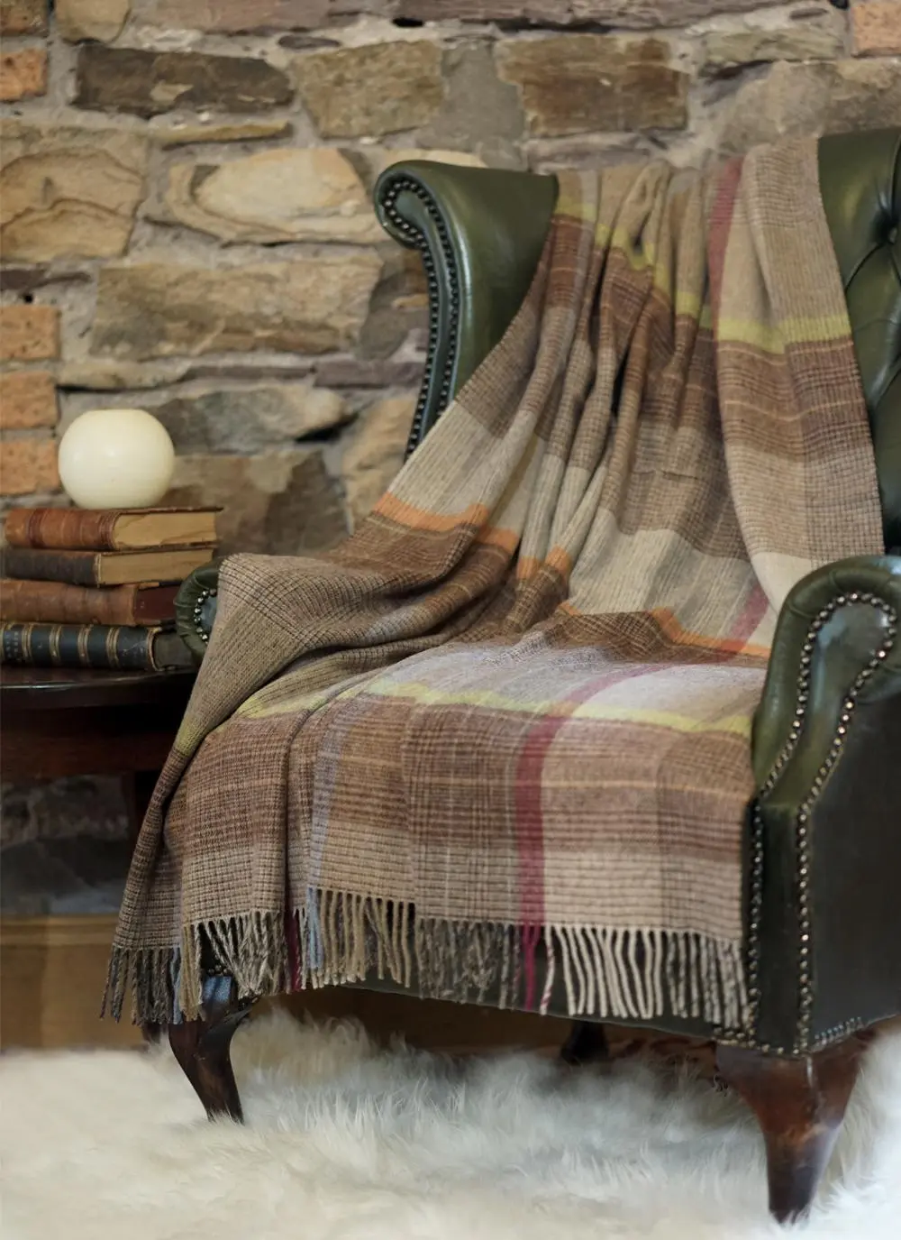 Fields of Ireland Lambswool Throw