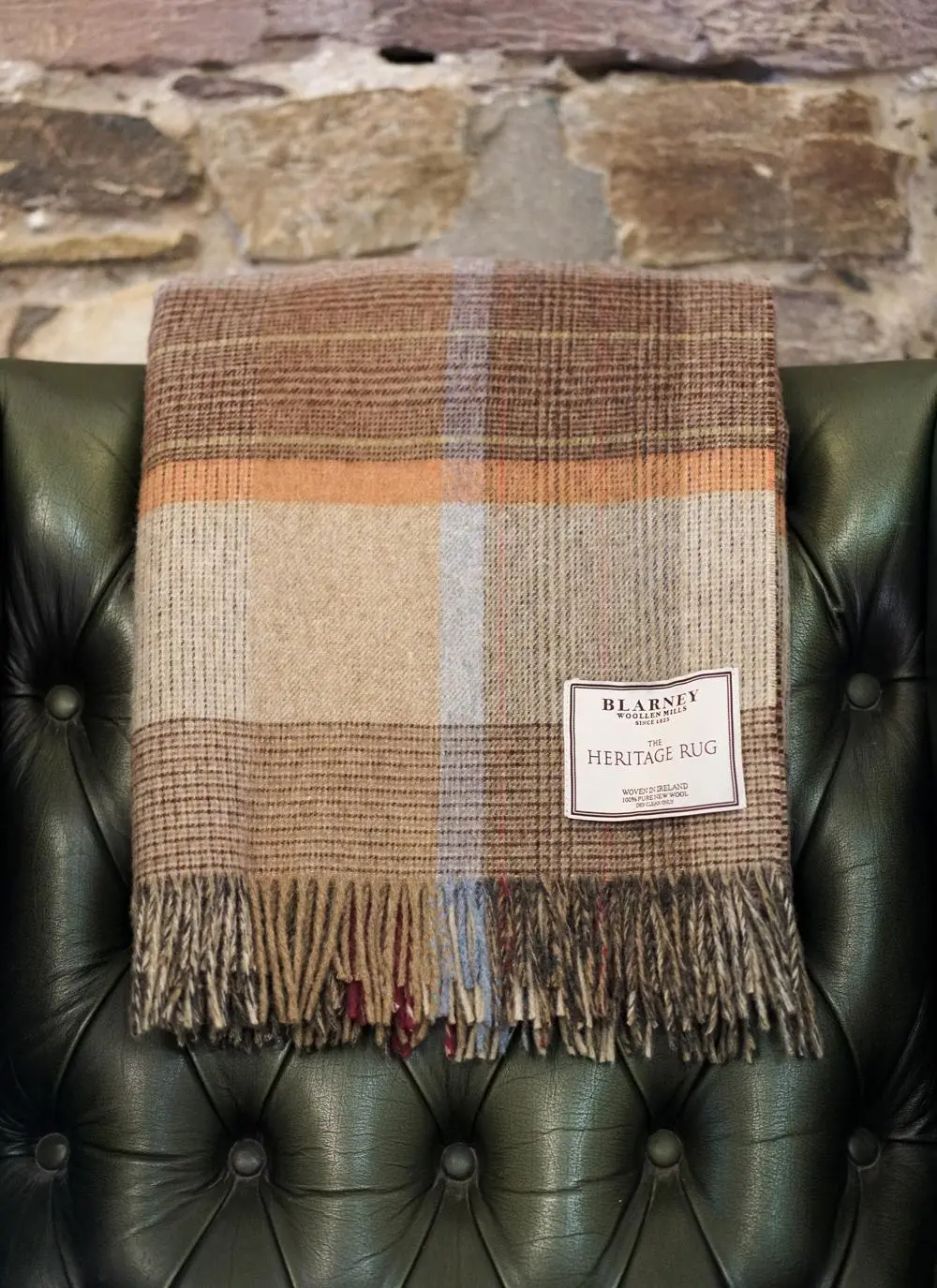 Fields of Ireland Lambswool Throw