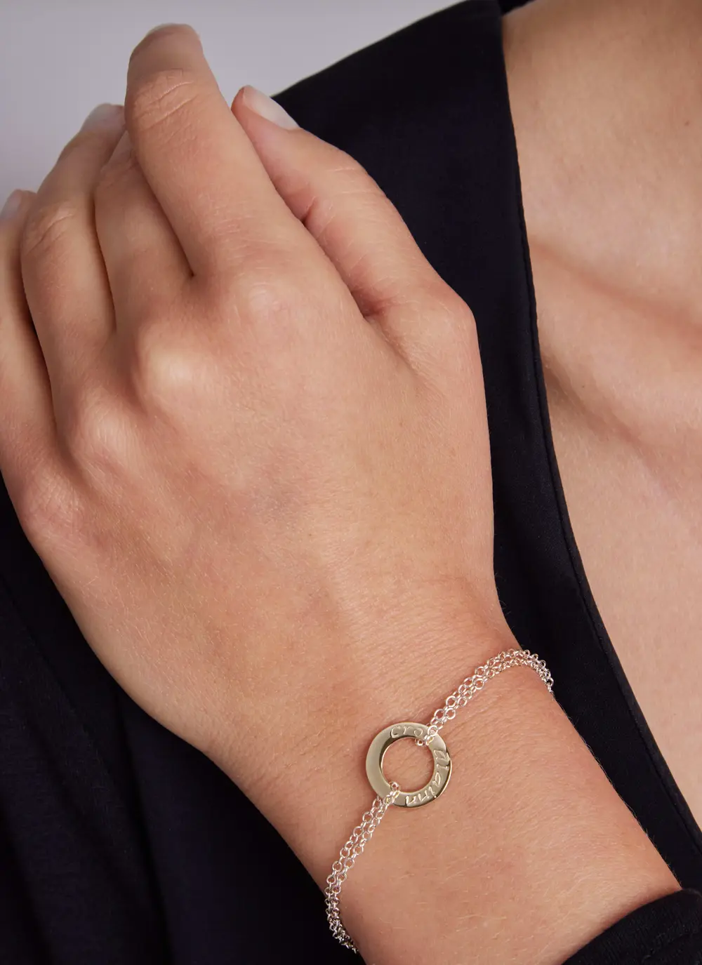 9ct Gold & Sterling Silver Croi Alainn Bracelet