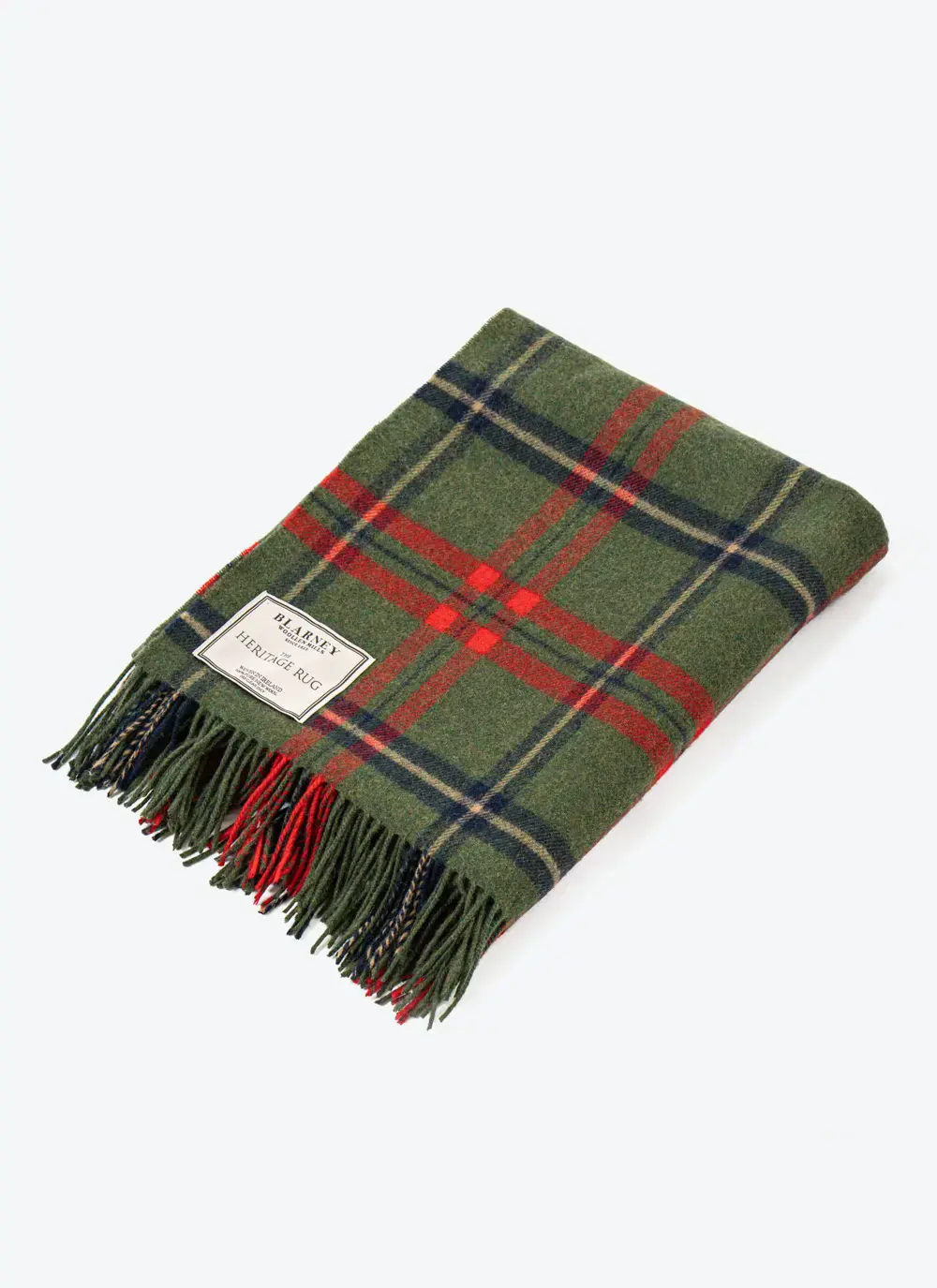 Festive Forest Lambswool Throw 