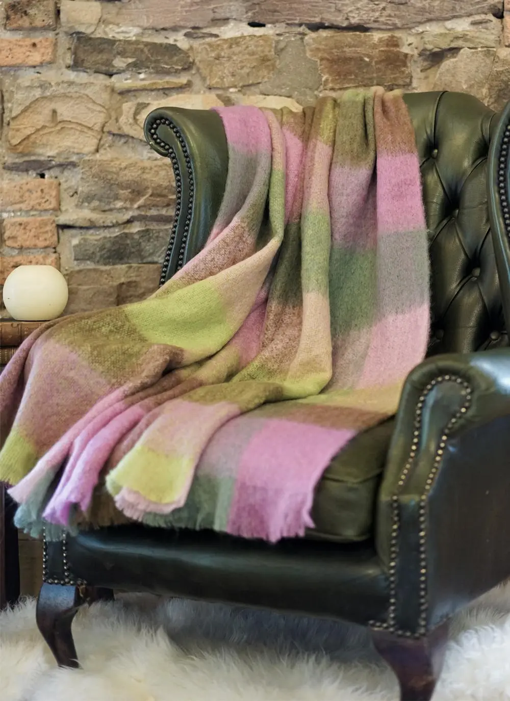 Wicklow Gap Mohair Throw
