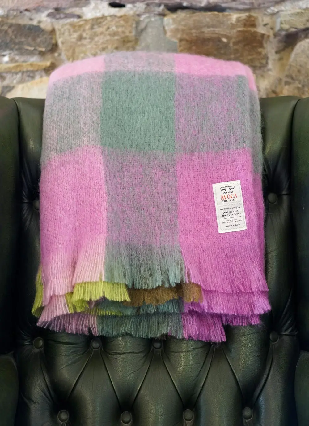 Wicklow Gap Mohair Throw