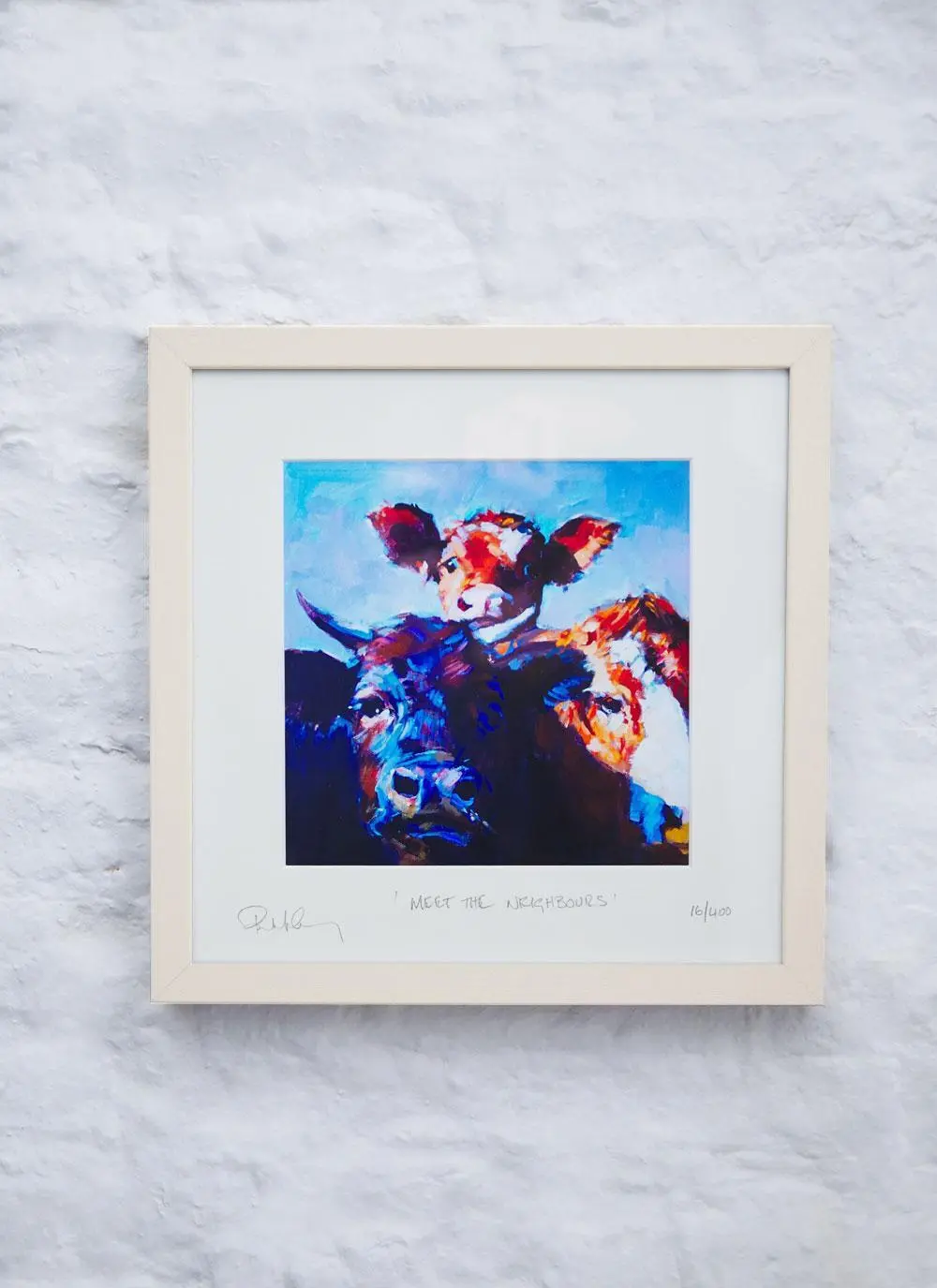 Meet The Neighbours Framed Print
