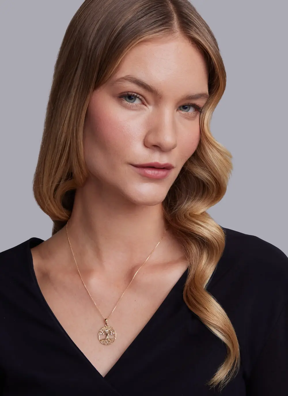 10ct Gold Tree Of Life Pendant
