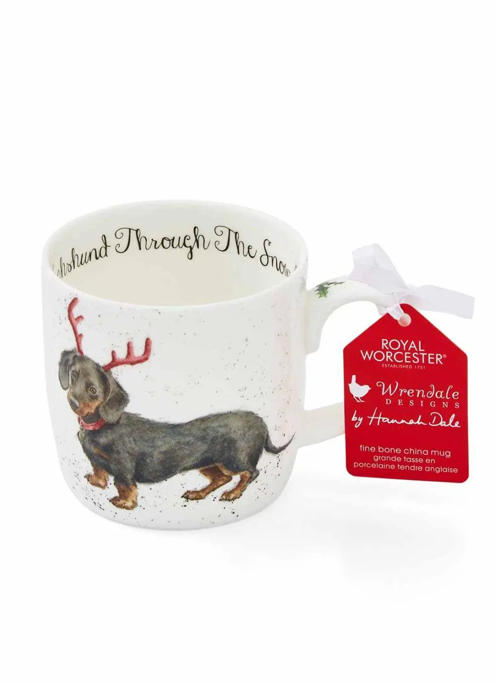 Dashhound Through the Snow Mug