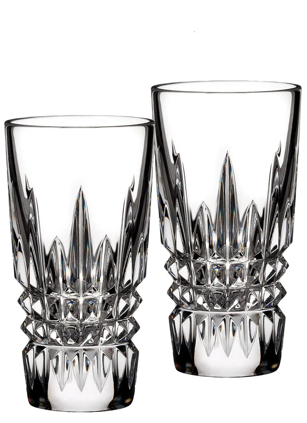Waterford Crystal Giftology Lismore Diamond Shot Glass Pair