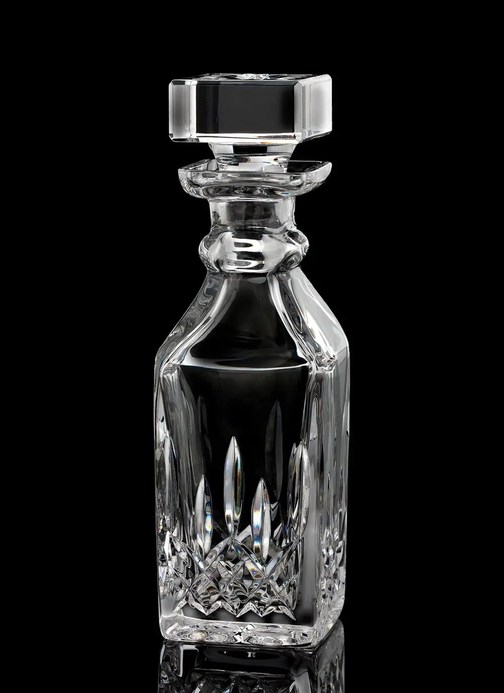 Waterford Crystal Heritage Lismore Square Decanter 