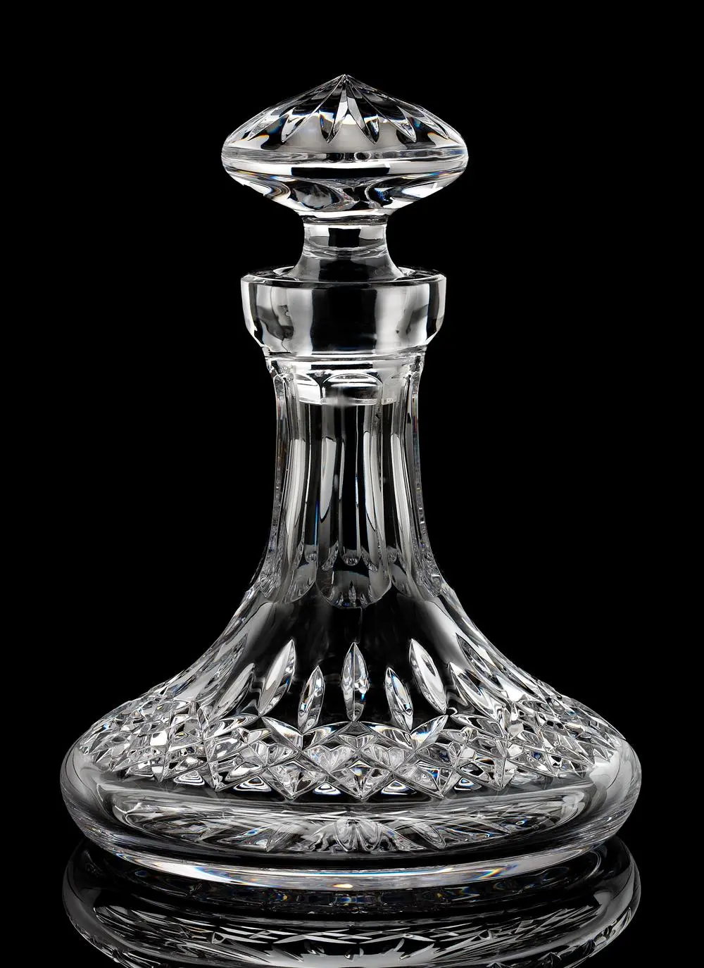 Waterford Crystal Heritage Lismore Mini Ships Decanter
