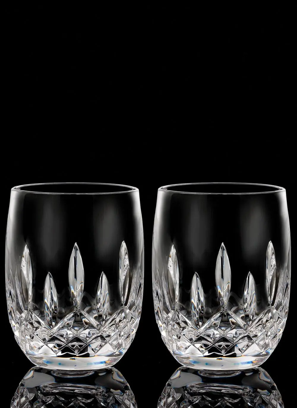 Waterford Crystal Lismore Connoisseur Rounded 7oz Tumbler Pair