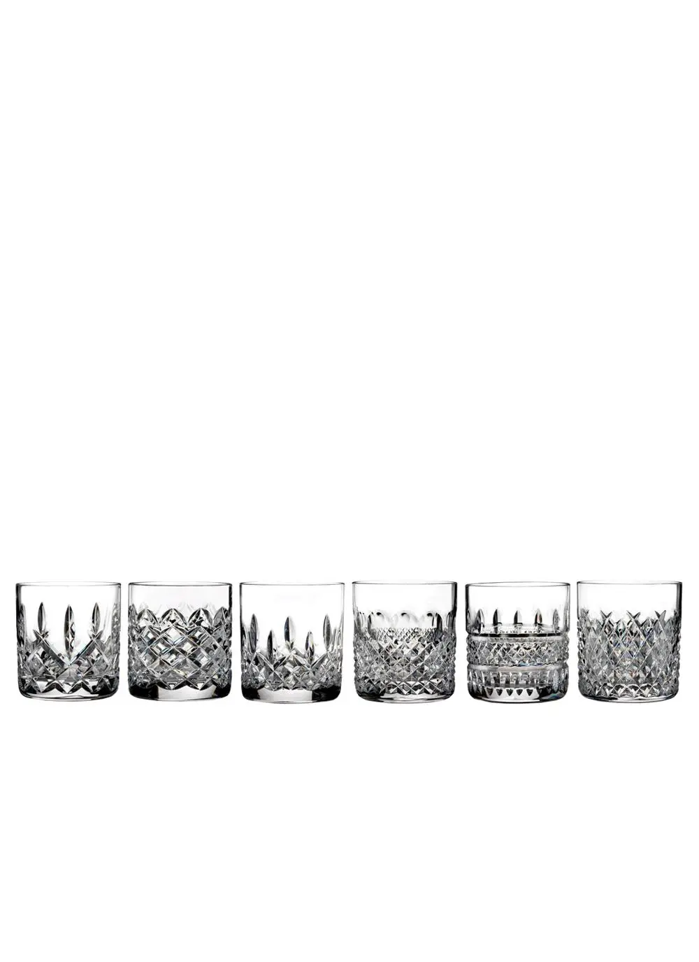 Waterford Crystal Connoisseur Lismore Heritage Tumbler Set of 6