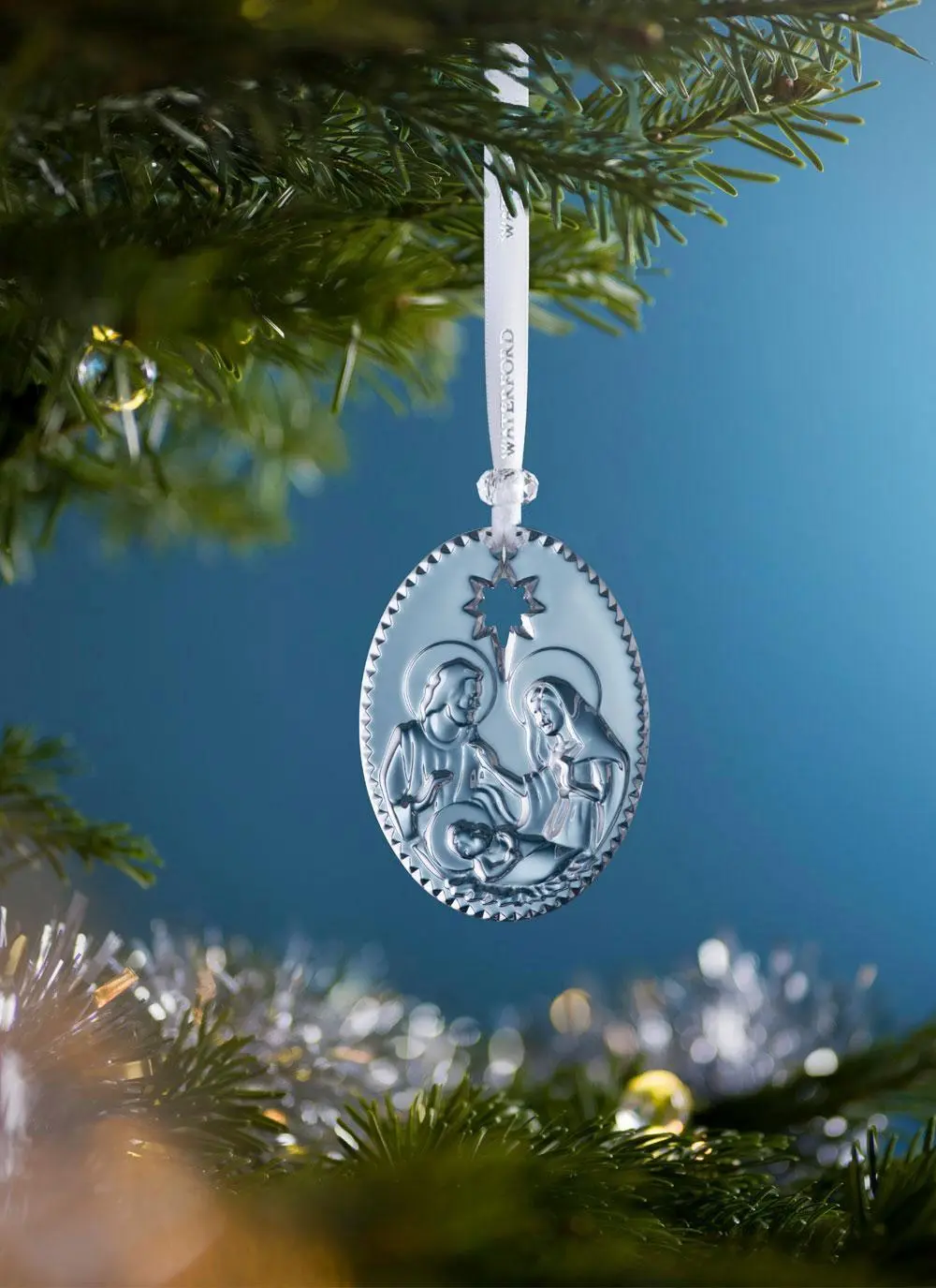 Waterford Crystal Nativity Ornament