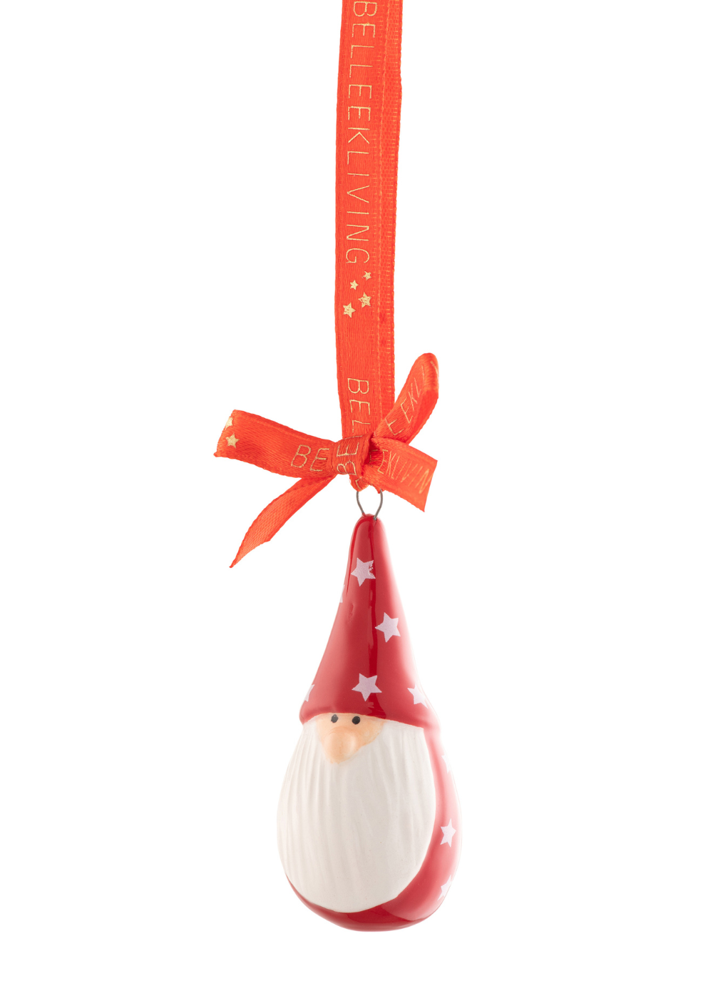 Belleek Santa Gonk Mini Christmas Tree Decoration