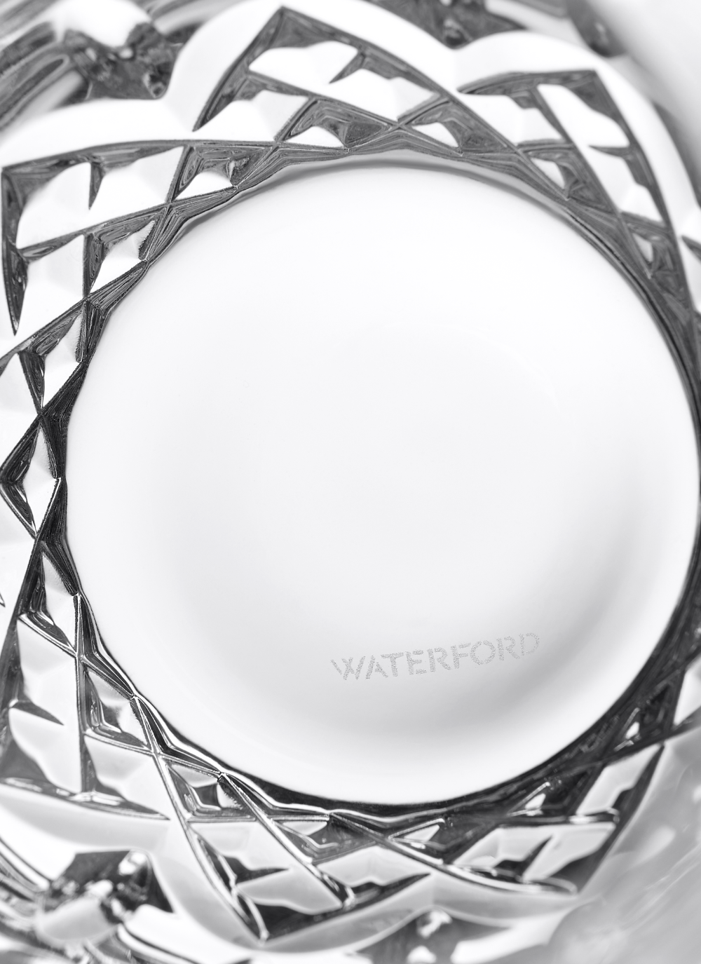 Waterford Crystal Lismore Essence Bud Vase, 8 inch tall with a slender design and iconic wedge cuts, ideal for displaying a single flower or stem
