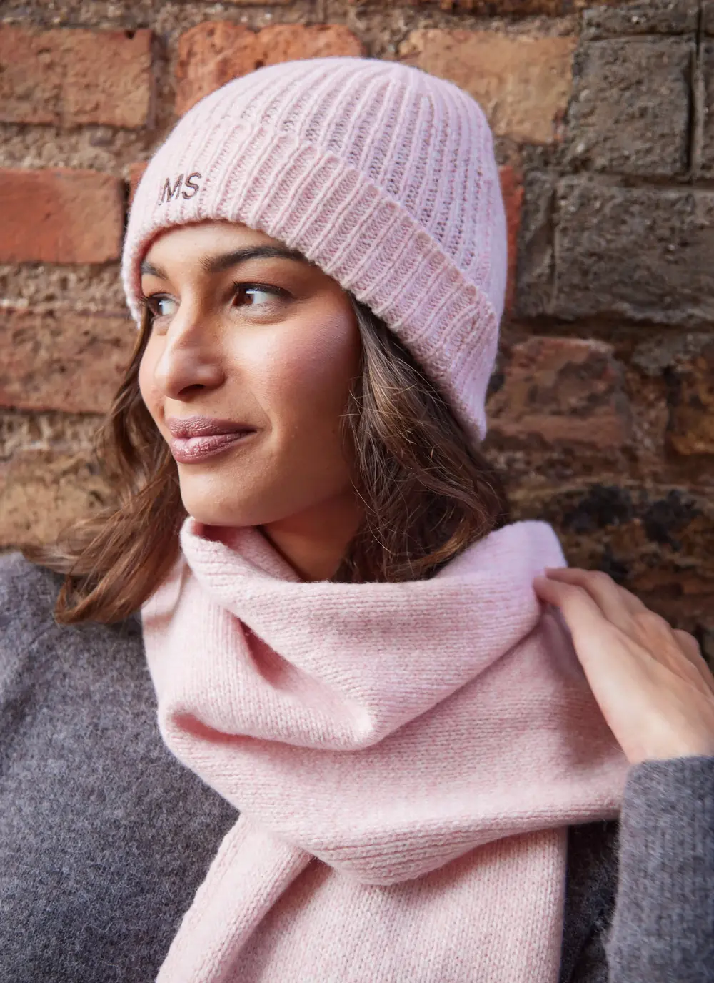 Personalized Cashmere Wool Beanie