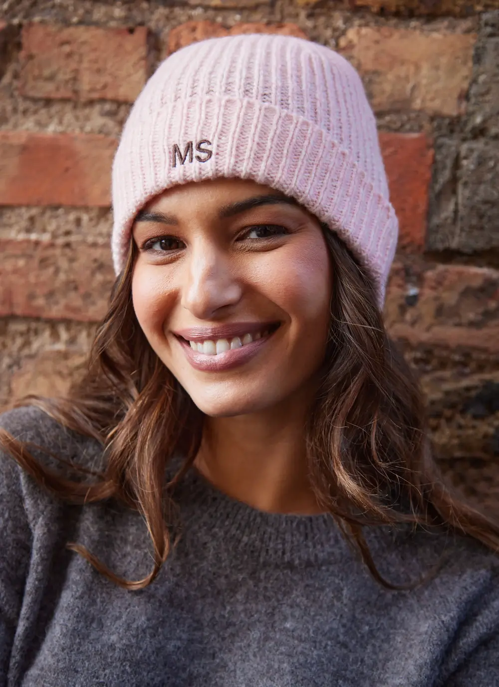 Personalized Cashmere Wool Beanie