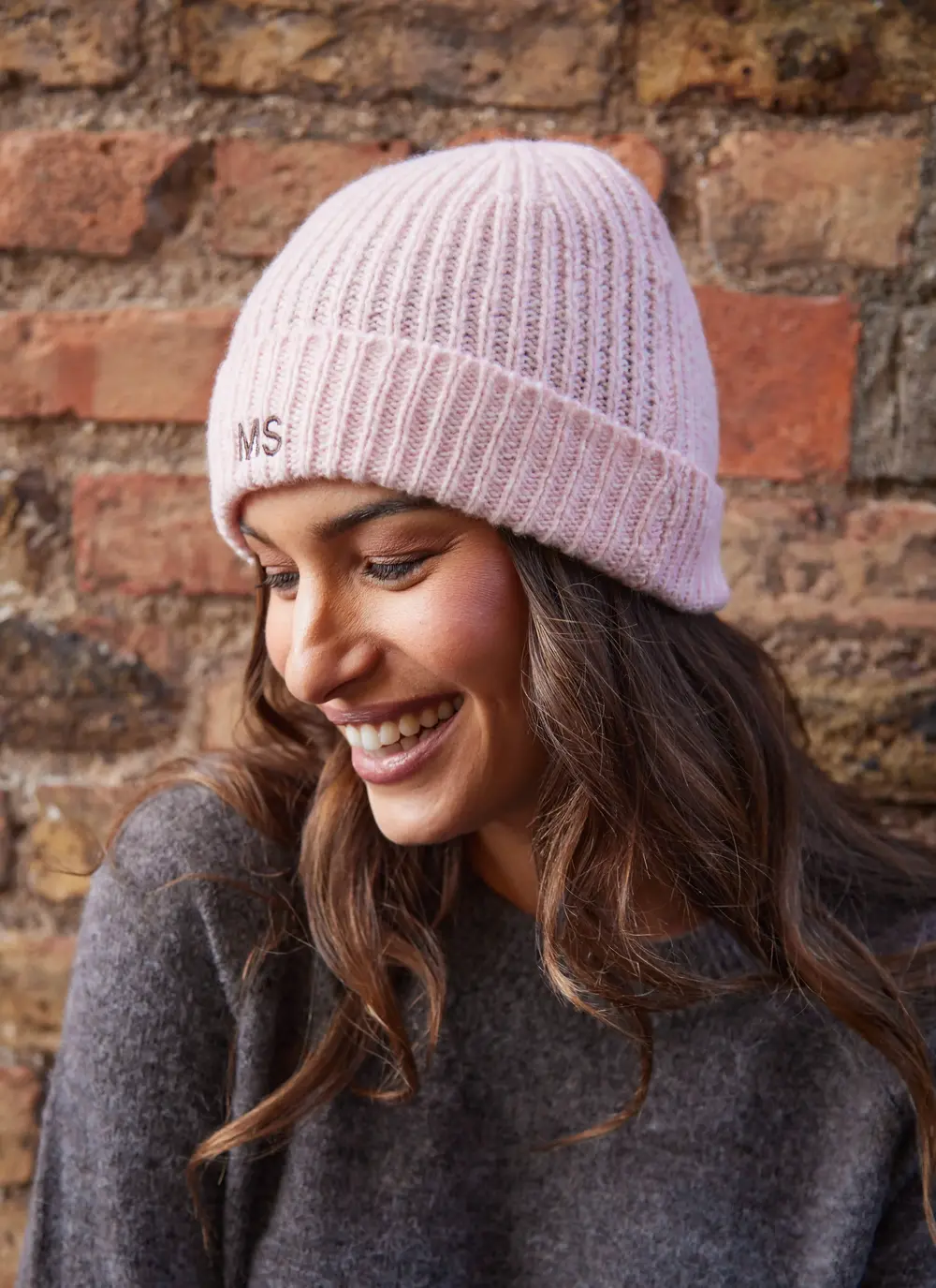 Personalized Cashmere Wool Beanie