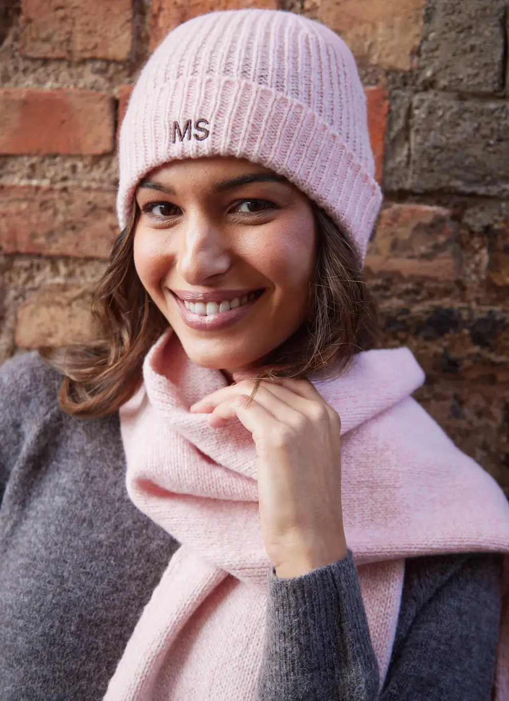Personalized Cashmere Wool Beanie