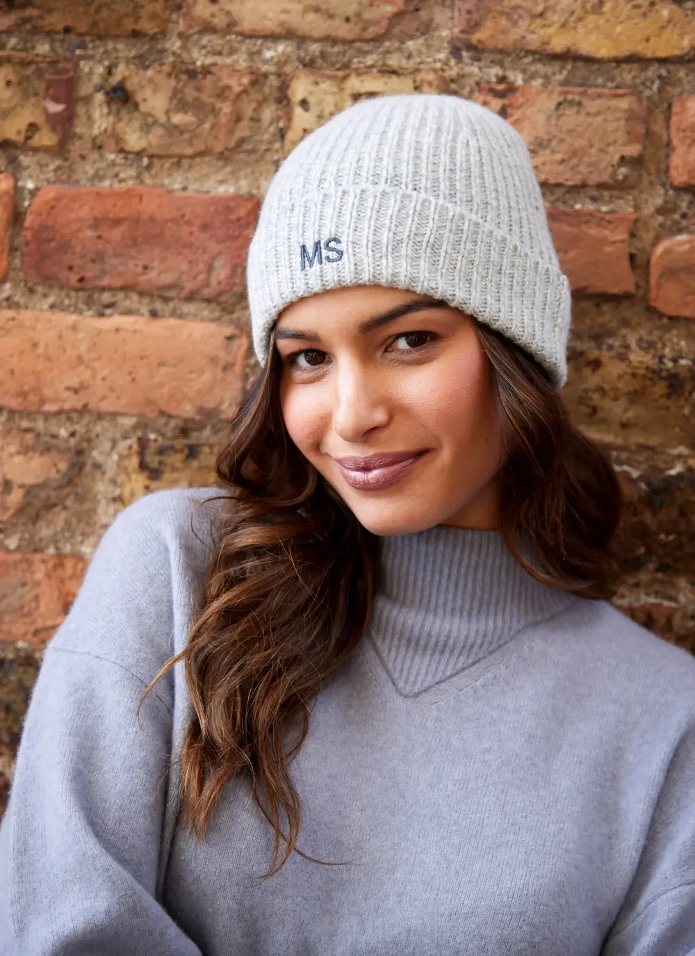 Personalized Cashmere Wool Beanie