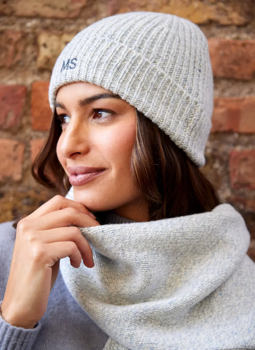 Personalized Cashmere Wool Beanie
