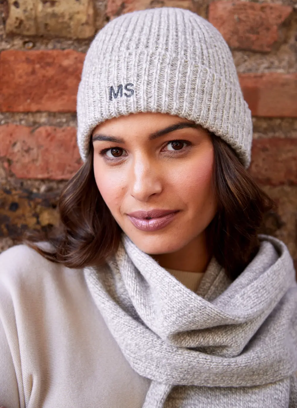 Personalized Cashmere Wool Beanie
