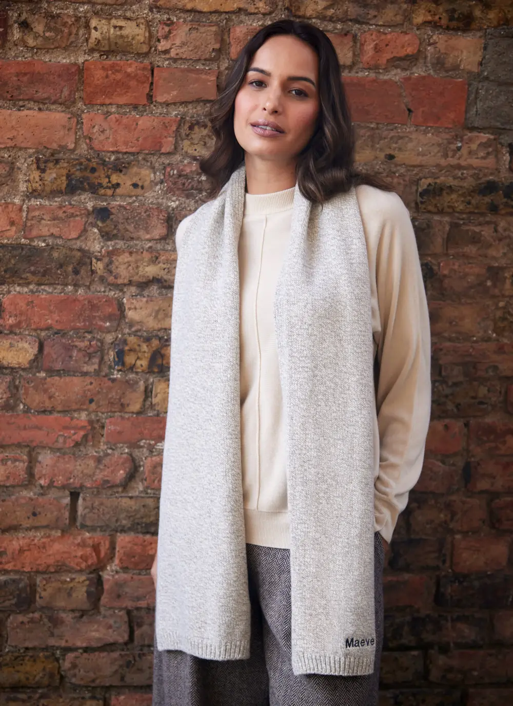 Personalized Wool Cashmere Scarf
