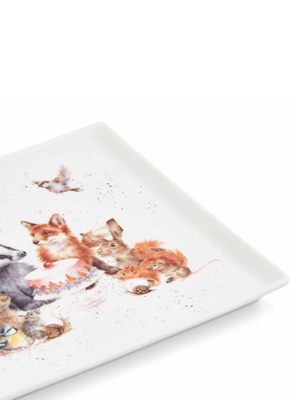 Woodland Party Square Plate