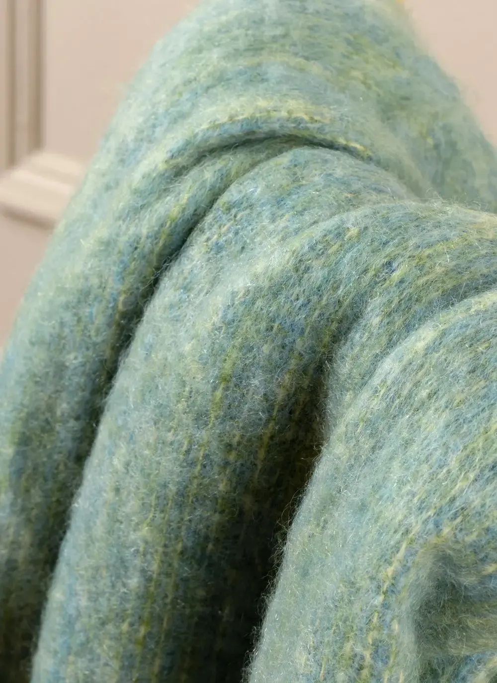 Sea Moss Mohair Throw 