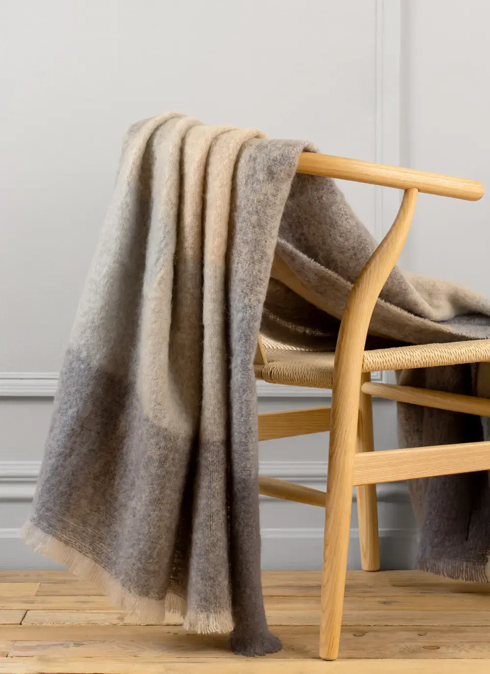 Connemara Haze Mohair Throw 