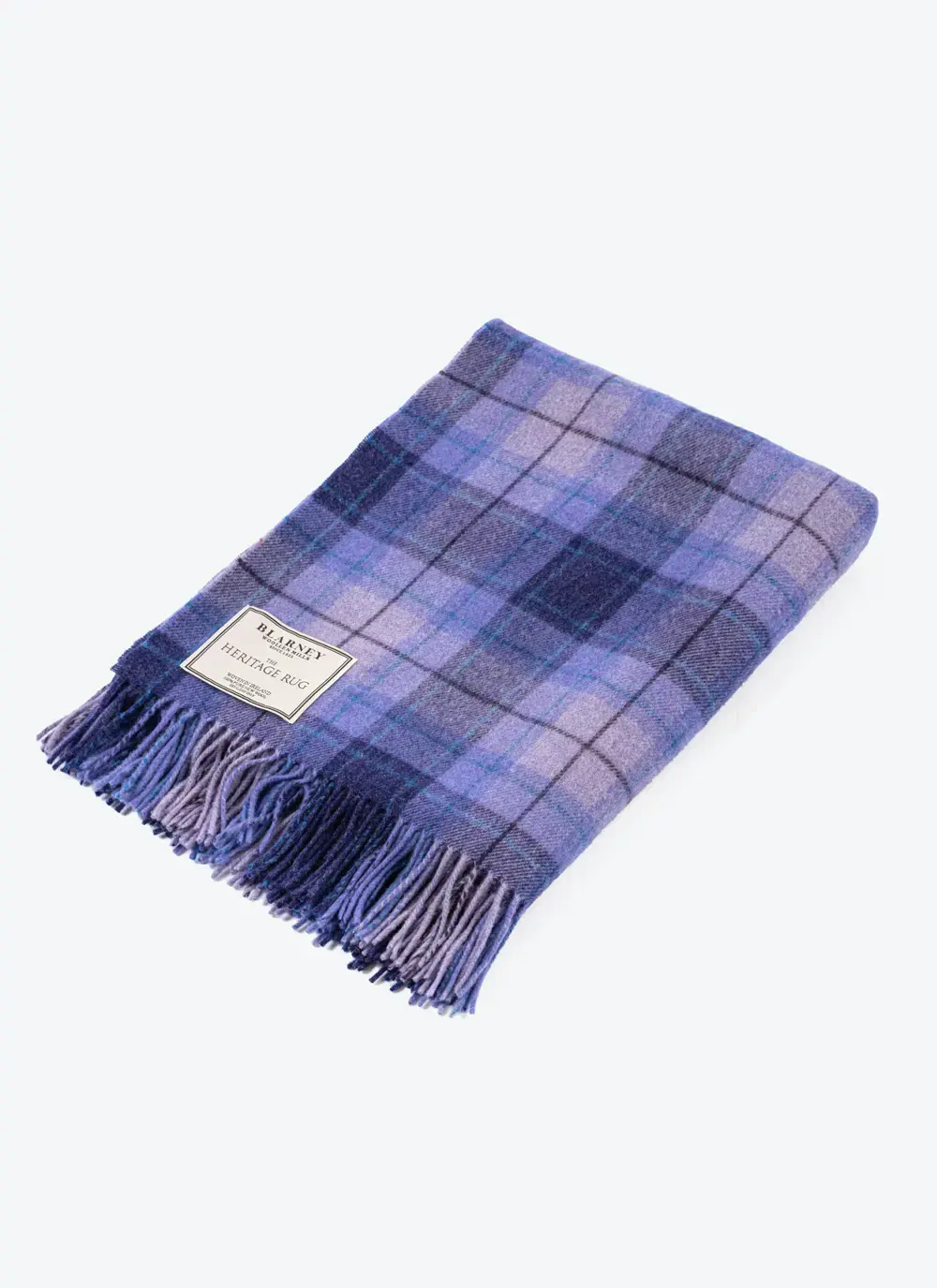 Serene Evening Lambswool Throw