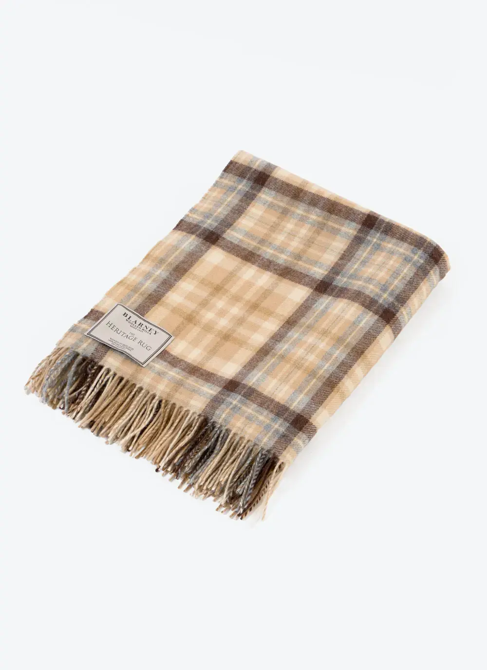 Brown Sugar Lambswool Throw 