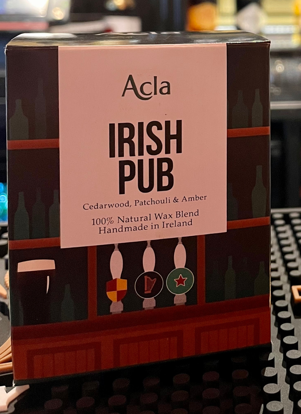 Irish Pub Candle