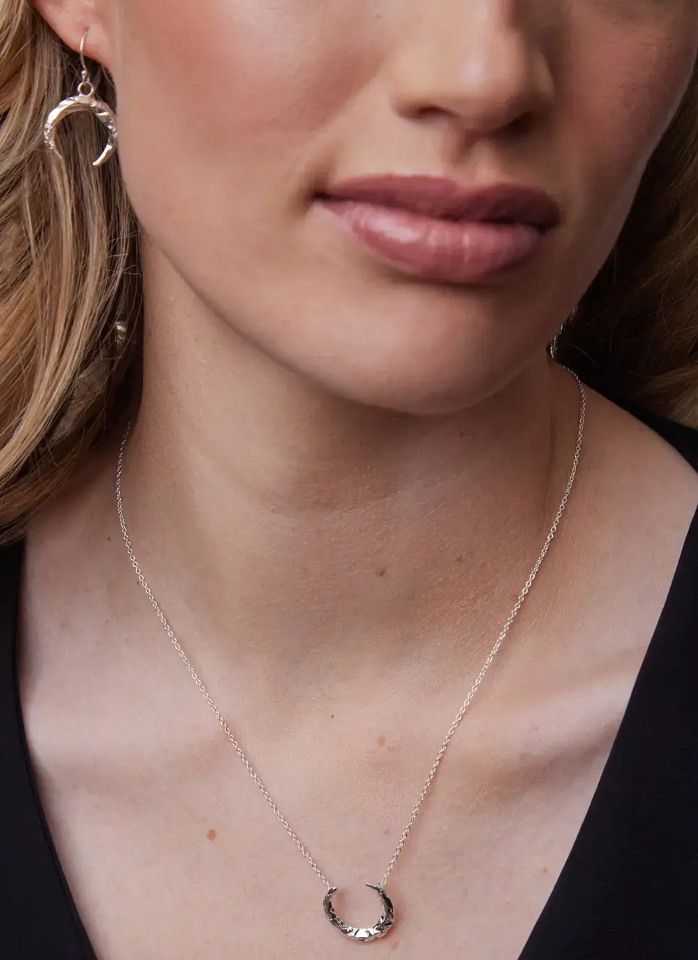 Sterling Silver Torc Necklace