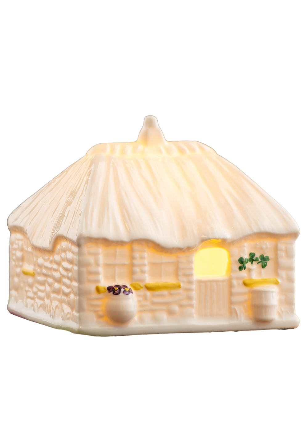 Irish Thatched Cottage LED Edition Piece 2025