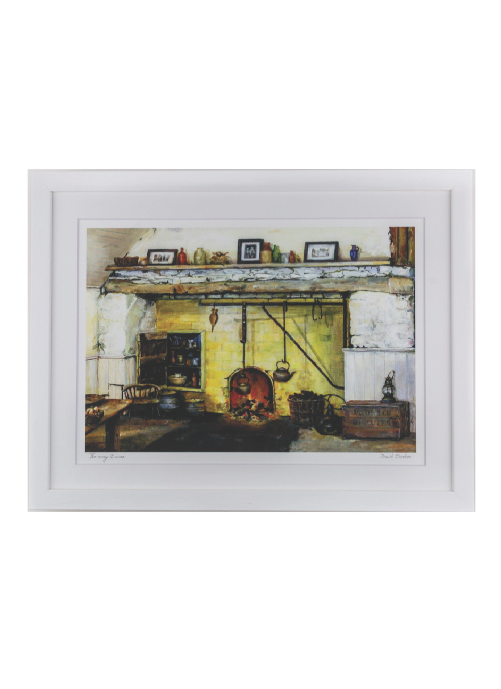 The Way It Was Framed Print